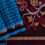 Kora Silk Cotton Sarees - Cerulean Blue SAS0037346