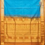 Silk Cotton Sarees – Bright Sky Blue SAS0037349 - Image 4