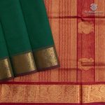 Silk Cotton Sarees – Bottle Green SAS0037350