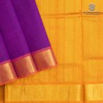 Silk Cotton Sarees – Purple SAS0037357