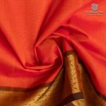 Silk Cotton Sarees – Red Orange SAS0037358 - Image 2