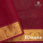 Silk Cotton Sarees – Dark Green SAS0037359 - Image 3