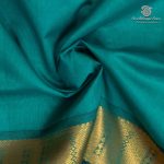 Silk Cotton Sarees – Dark Seafoam Green SAS0037361 - Image 2