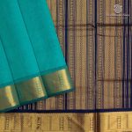Silk Cotton Sarees – Dark Seafoam Green SAS0037361