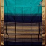 Silk Cotton Sarees – Dark Seafoam Green SAS0037361 - Image 4