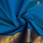 Silk Cotton Sarees – Peacock Blue SAS0037365 - Image 2
