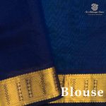 Silk Cotton Sarees – Peacock Blue SAS0037365 - Image 3