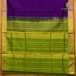 Silk Cotton Sarees – Dark Violet SAS0037370 - Image 4