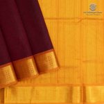 Silk Cotton Sarees – Dark Brown SAS0037372