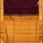 Silk Cotton Sarees – Dark Brown SAS0037372 - Image 4