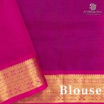 Silk Cotton Sarees – Dual Shade Dark Green SAS0037373 - Image 3