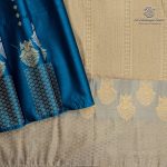 Fancy Soft Silk Saree- Teal Blue SASFS37378