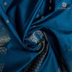 Fancy Soft Silk Saree- Teal Blue SASFS37378 - Image 2