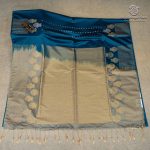 Fancy Soft Silk Saree- Teal Blue SASFS37378 - Image 4
