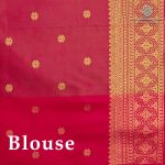 Fancy Soft Silk Saree- Dual Shade Green with Pink SASFS37379 - Image 3