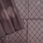 Fancy Soft Silk Saree- Dual Shade Grey SASFS37383