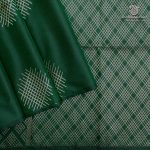 Fancy Soft Silk Saree- Bottle Green SASFS37384