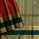 Fancy Soft Silk Saree- Dark Rust SASFS37385