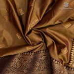 Fancy Soft Silk Saree- Dual Shade Dark Honey SASFS37388 - Image 2