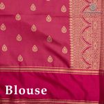 Fancy Soft Silk Saree- Dual Shade Onion Pink SASFS37389 - Image 3
