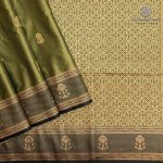 Fancy Soft Silk Saree- Dual Shade Green Sage SASFS37390