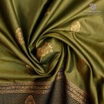 Fancy Soft Silk Saree- Dual Shade Green Sage SASFS37390 - Image 2