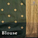 Fancy Soft Silk Saree- Dual Shade Green Sage SASFS37390 - Image 3