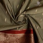 Fancy Soft Silk Saree- Moss Green SASFS37394 - Image 2