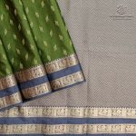 Fancy Soft Silk Saree - Green SASFS37396