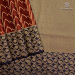 Fancy Soft Silk Saree - Dark Rust SASFS37398