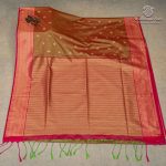 Fancy Soft Silk Saree - Dual Shade Pink with Green SASFS37399 - Image 4
