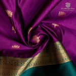 Fancy Soft Silk Saree - Grape Purple SASFS37401 - Image 2