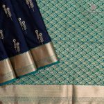 Fancy Soft Silk Saree - Dark Royal Blue SASFS37403