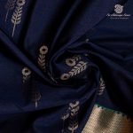 Fancy Soft Silk Saree - Dark Royal Blue SASFS37403 - Image 2