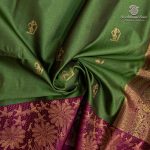 Fancy Soft Silk Saree - Leaf Green SASFS37404 - Image 2
