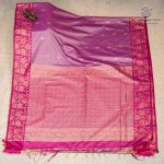 Fancy Soft Silk Saree - Dual Shade Onion Pink SASFS37406 - Image 4