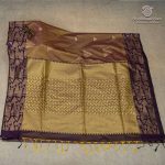 Fancy Soft Silk Saree - Dual Shade Honey SASFS37407 - Image 4
