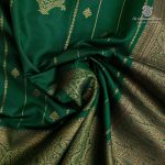 Fancy Soft Silk Saree - Dark Green SASFS37408 - Image 2
