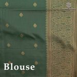 Fancy Soft Silk Saree - Dark Green SASFS37408 - Image 3