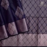 Fancy Soft Silk Saree - Dual Shade Dark Violet SASFS37409