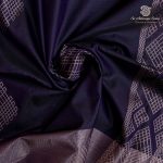 Fancy Soft Silk Saree - Dual Shade Dark Violet SASFS37409 - Image 2