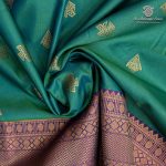 Fancy Soft Silk Saree - Dual Shade Sea Green SASFS37410 - Image 2