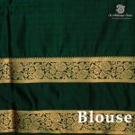 Fancy Soft Silk Saree - Lime Green SASFS37411 - Image 3