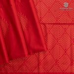 Fancy Soft Silk Saree - Red SASFS37412
