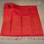 Fancy Soft Silk Saree - Red SASFS37412 - Image 4