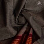 Chettinad Cotton Sarees - Grey SASC37416 - Image 2
