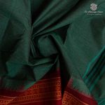 Chettinad Cotton Sarees - Green SASC37418 - Image 2