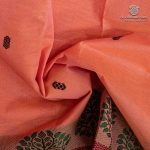 Chettinad Cotton Sarees - Light Coral SASC37424 - Image 2