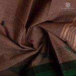 Chettinad Cotton Sarees - Greyish Beige SASC37430 - Image 2
