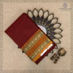 Chettinad Cotton Sarees - Dark Maroon SASC37433